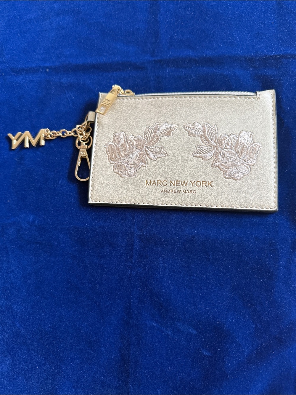 Marc New Yorkbeige Floral Card & Key Holder